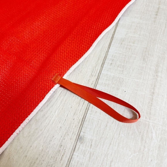 CGEAR Orange Floral Adult Sized Sand-Free Beach Towel Patented Dual Layer 63X31 - Picture 7 of 10